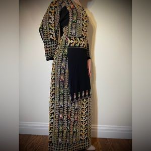 Blend of Hues Thoub . Handmade  by palestinian artist  #The Tale of aThoub